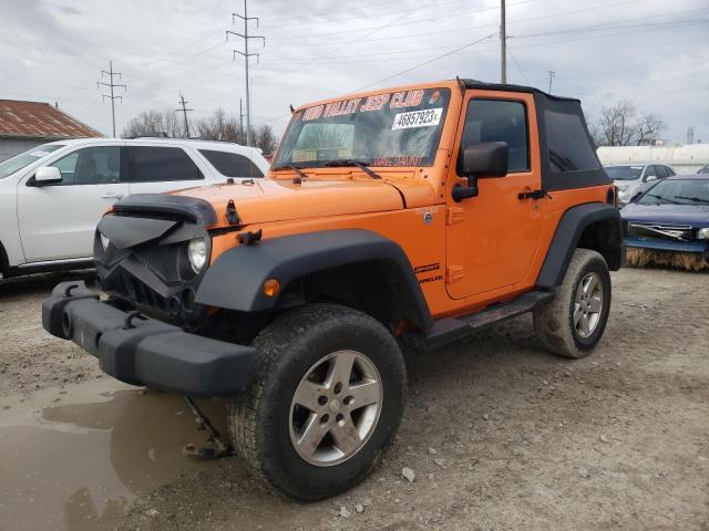 JEEP WRANGLER S 2013 with VIN 1C4AJWAG2DL560820 - Photo from auction