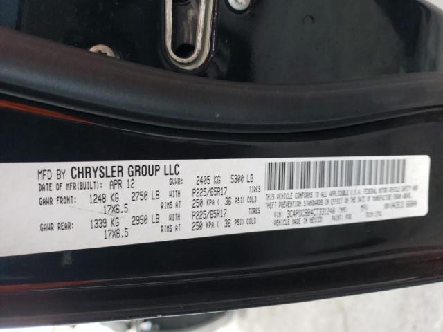 Photo 14 from auction – 2012 DODGE JOURNEY SX with VIN 3C4PDCBB4CT331240