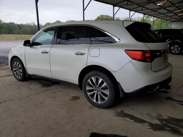 Photo 2 from auction – 2016 ACURA MDX TECHNO with VIN 5FRYD4H44GB017495