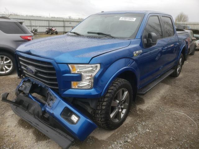 FORD F150 SUPER 2017 with VIN 1FTEW1EF9HFC71252 - Photo from auction