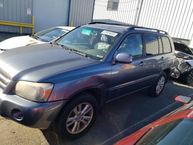TOYOTA HIGHLANDER 2006 with VIN JTEEW21AX60017691 - Photo from auction
