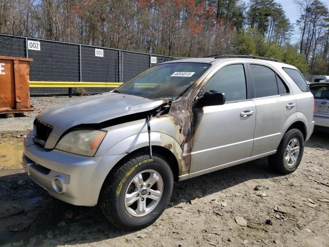 KIA SORENTO EX 2003 with VIN KNDJD733935129532 - Photo from auction