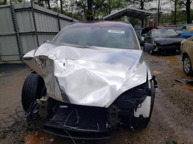 Photo 5 from auction – 2022 TESLA MODEL X with VIN 7SAXCBE64NF332842