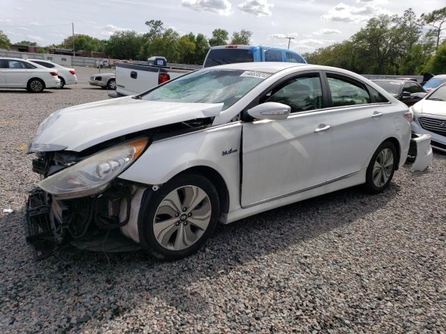 HYUNDAI SONATA HYB 2013 with VIN KMHEC4A43DA100319 - Photo from auction