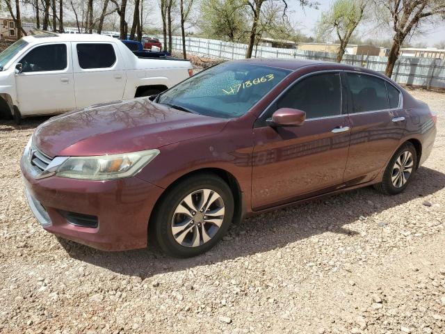 Photo 1 from auction – 2015 HONDA ACCORD LX with VIN 1HGCR2F39FA123395