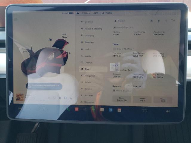 Photo 9 from auction – 2023 TESLA MODEL Y with VIN 7SAYGDEE1PF607937