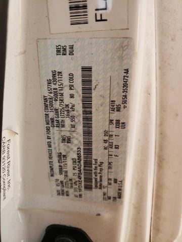Photo 10 from auction – 2010 FORD ECONOLINE with VIN 1FDXE4FS4ADA86533