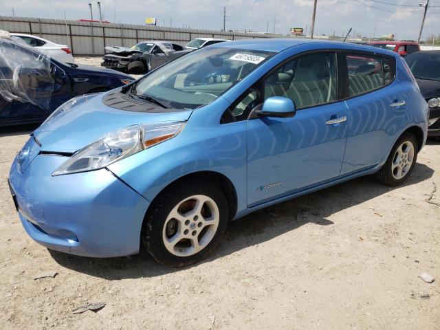 NISSAN LEAF S 2014 with VIN 1N4AZ0CP8EC333125 - Photo from auction