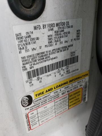 Photo 14 from auction – 2015 FORD EXPEDITION with VIN 1FMJU1HT8FEF05403