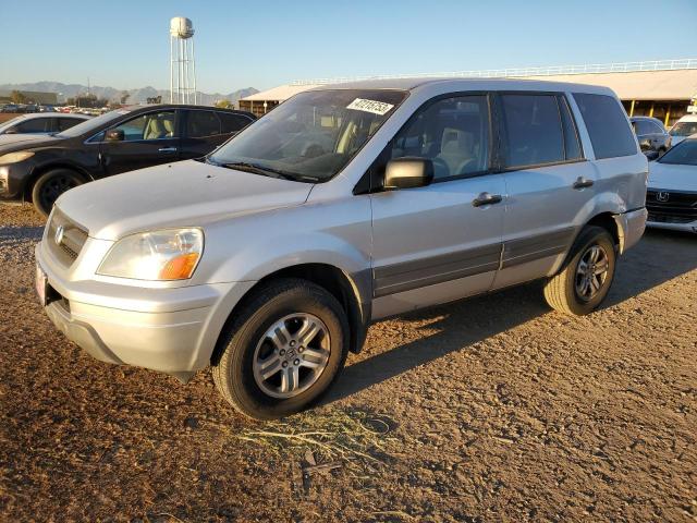 HONDA PILOT LX 2005 with VIN 2HKYF18125H534499 - Photo from auction