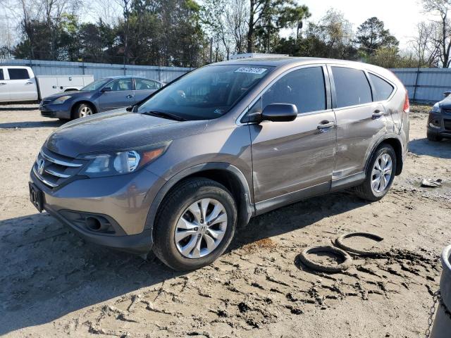 HONDA CR-V EX 2013 with VIN 5J6RM3H54DL026256 - Photo from auction