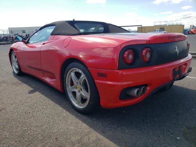 Photo 2 from auction – 2004 FERRARI 360 SPIDER with VIN ZFFYT53A240138254