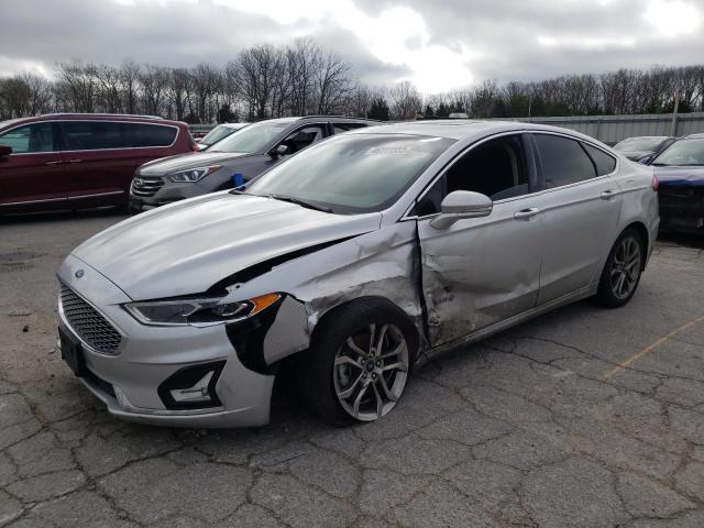 FORD FUSION TIT 2019 with VIN 3FA6P0RU6KR121135 - Photo from auction
