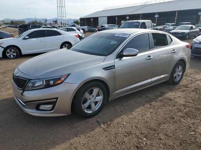 KIA OPTIMA LX 2014 with VIN KNAGM4A78E5470953 - Photo from auction