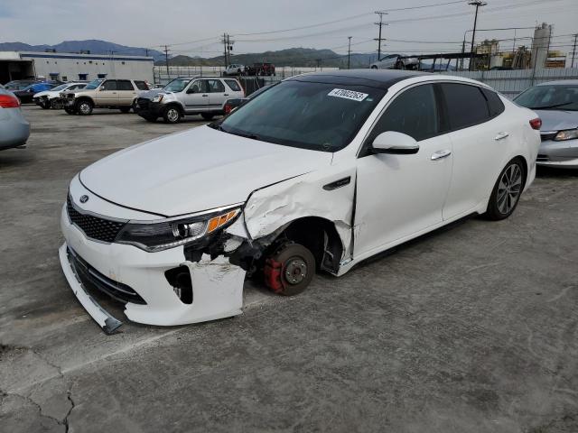KIA OPTIMA SX 2016 with VIN 5XXGW4L25GG038091 - Photo from auction