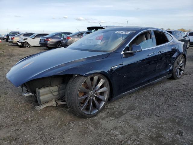 TESLA MODEL S 2013 with VIN 5YJSA1DP4DFP27586 - Photo from auction