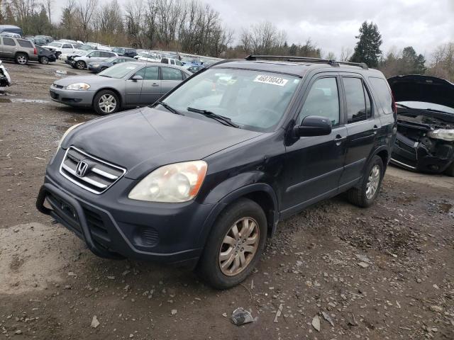 HONDA CR-V EX 2005 with VIN SHSRD788X5U330602 - Photo from auction