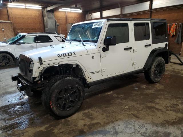 JEEP WRANGLER U 2017 with VIN 1C4BJWDGXHL616976 - Photo from auction