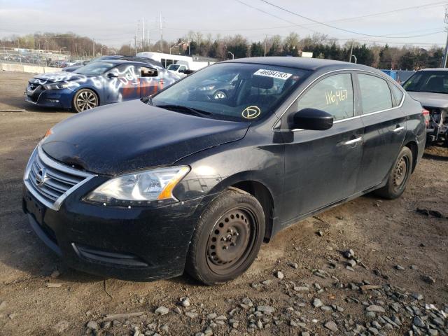 NISSAN SENTRA S 2015 with VIN 3N1AB7AP9FL682281 - Photo from auction