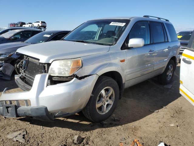 HONDA PILOT EX 2006 with VIN 5FNYF28596B013983 - Photo from auction