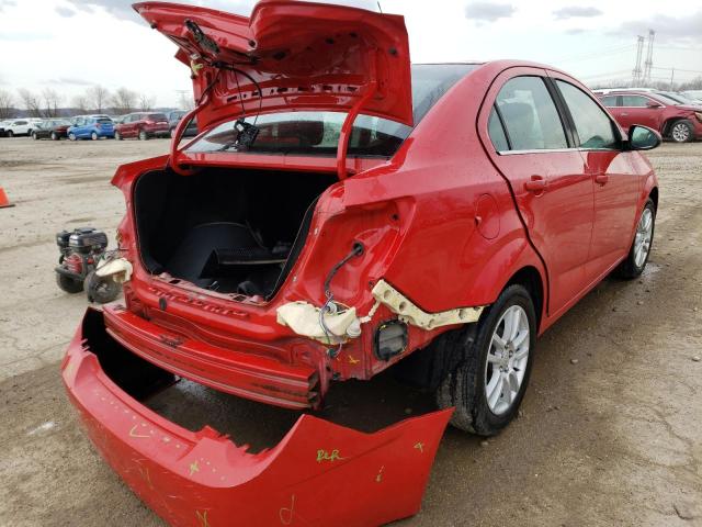 Photo 3 from auction – 2013 CHEVROLET SONIC LT with VIN 1G1JC5SHXD4119239