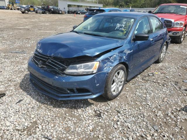 VOLKSWAGEN JETTA BASE 2015 with VIN 3VW2K7AJ8FM211176 - Photo from auction