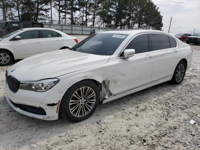 BMW 740 I 2017 with VIN WBA7E2C55HG739464 - Photo from auction