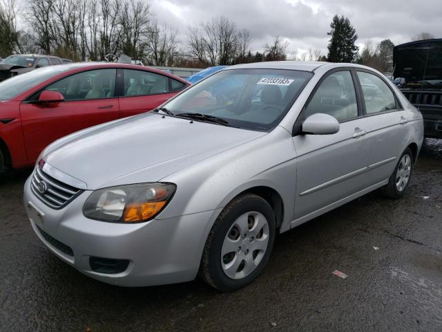 KIA SPECTRA EX 2009 with VIN KNAFE222495668399 - Photo from auction