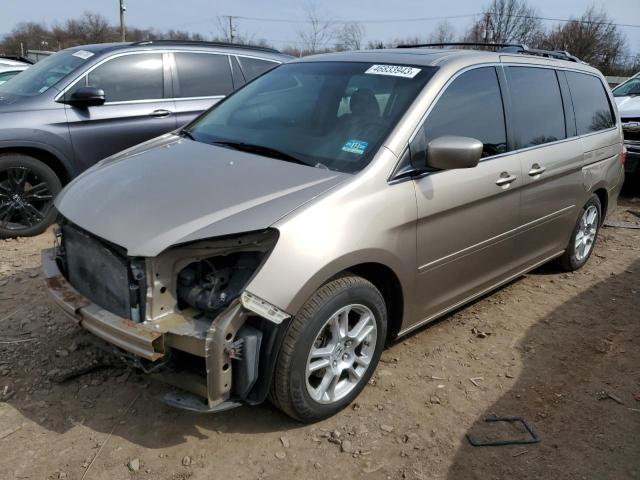 HONDA ODYSSEY EX 2005 with VIN 5FNRL386X5B414954 - Photo from auction
