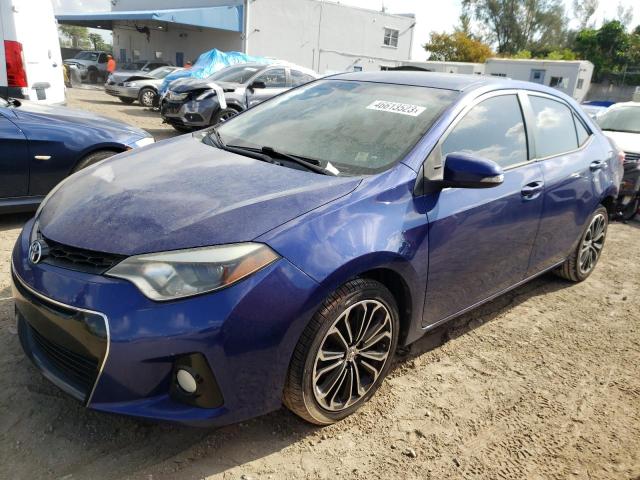TOYOTA COROLLA L 2014 with VIN 2T1BURHE4EC035509 - Photo from auction