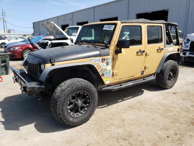 JEEP WRANGLER U 2014 with VIN 1C4BJWDG0EL139700 - Photo from auction