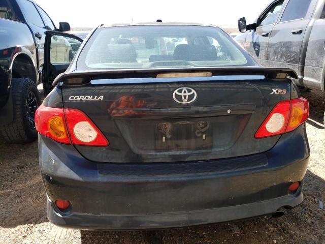 Photo 6 from auction – 2009 TOYOTA COROLLA XR with VIN 2T1BE40EX9C026945