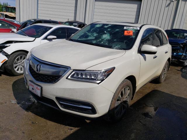 ACURA MDX TECHNO 2016 with VIN 5FRYD3H49GB018054 - Photo from auction