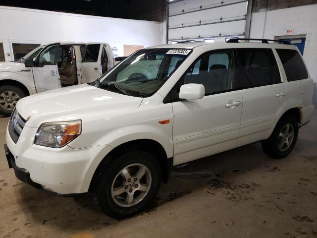 Photo 1 from auction – 2007 HONDA PILOT EXL with VIN 2HKYF186X7H515374