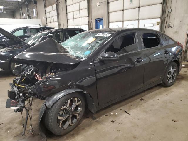 KIA FORTE FE 2019 with VIN 3KPF24AD1KE083171 - Photo from auction