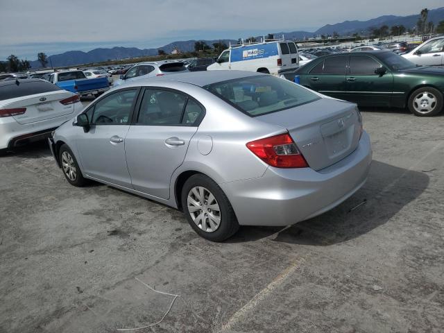 Photo 2 from auction – 2012 HONDA CIVIC LX with VIN 19XFB2F58CE376850