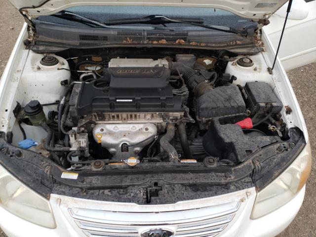 Photo 11 from auction – 2007 KIA SPECTRA EX with VIN KNAFE121575472244