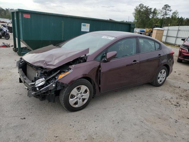 KIA FORTE LX 2018 with VIN 3KPFK4A74JE164576 - Photo from auction