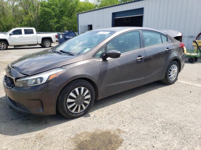 KIA FORTE LX 2017 with VIN 3KPFK4A76HE138698 - Photo from auction