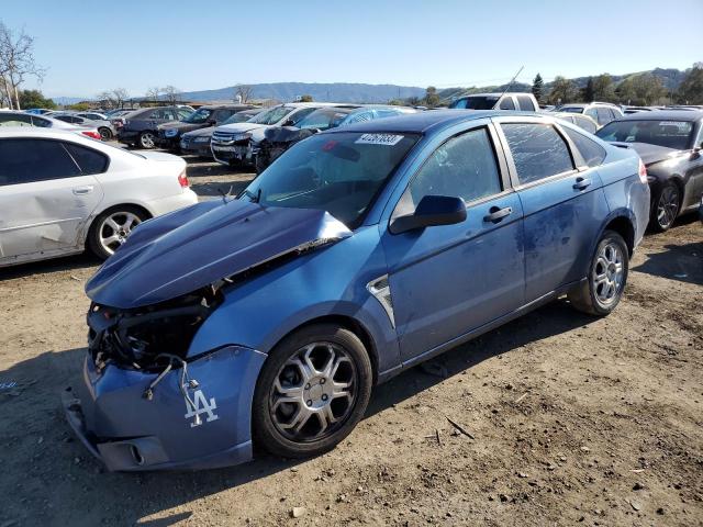FORD FOCUS SE 2008 with VIN 1FAHP35N48W190792 - Photo from auction