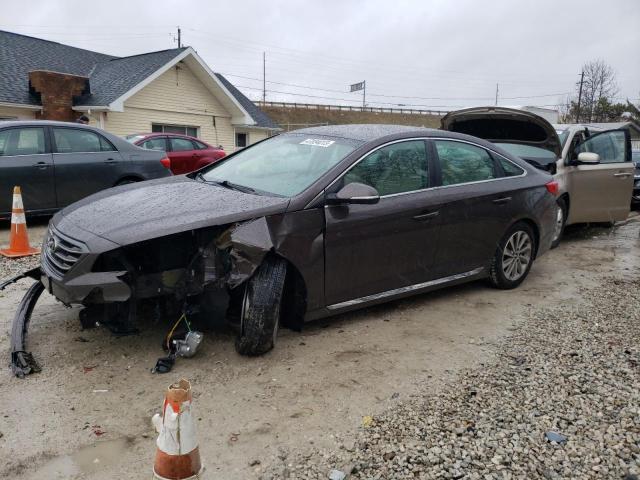 HYUNDAI SONATA SPO 2016 with VIN 5NPE34AF3GH326900 - Photo from auction