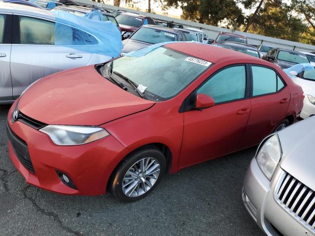 TOYOTA COROLLA L 2014 with VIN 5YFBURHE8EP022312 - Photo from auction