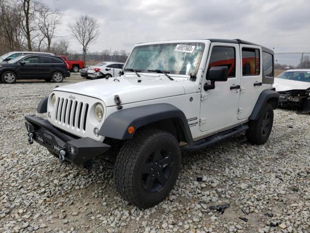 JEEP WRANGLER U 2016 with VIN 1C4BJWDG3GL126409 - Photo from auction