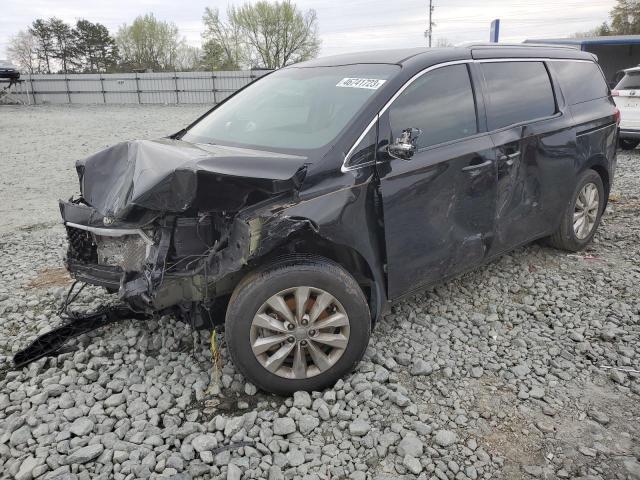 KIA SEDONA EX 2016 with VIN KNDMC5C18G6117729 - Photo from auction