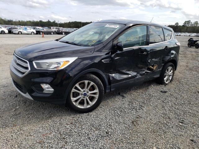 FORD ESCAPE SE 2017 with VIN 1FMCU0G90HUC81335 - Photo from auction