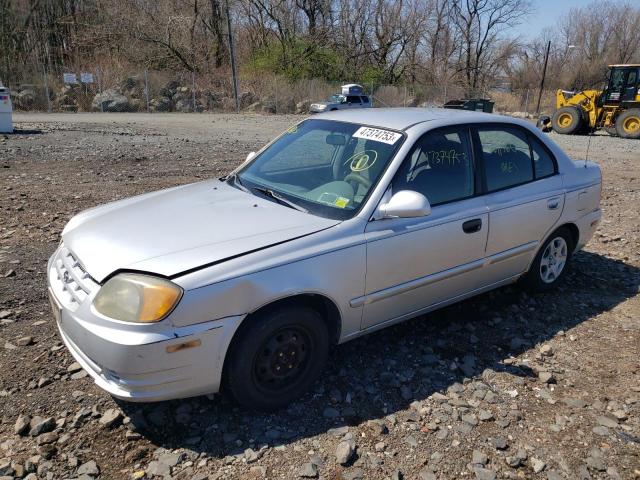 HYUNDAI ACCENT GL 2003 with VIN KMHCG45C73U491307 - Photo from auction