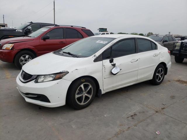 HONDA CIVIC SE 2015 with VIN 2HGFB2F72FH518833 - Photo from auction