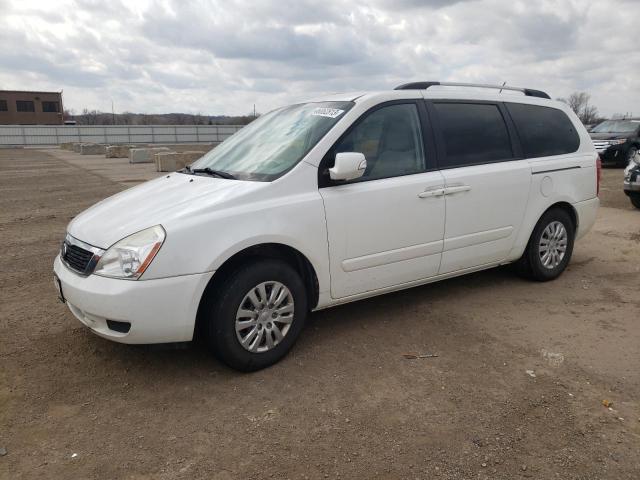 KIA SEDONA LX 2012 with VIN KNDMG4C79C6417793 - Photo from auction