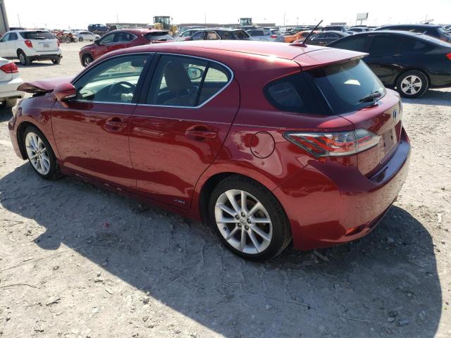Photo 2 from auction – 2012 LEXUS CT 200 with VIN JTHKD5BH5C2049540