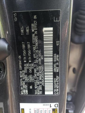 Photo 14 from auction – 2016 TOYOTA 4RUNNER SR with VIN JTEBU5JR3G5294851